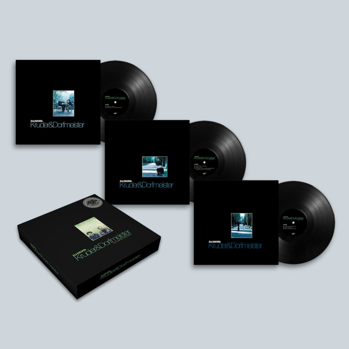 For the first time, Kruder & Dorfmeister's DJ-Kicks is available