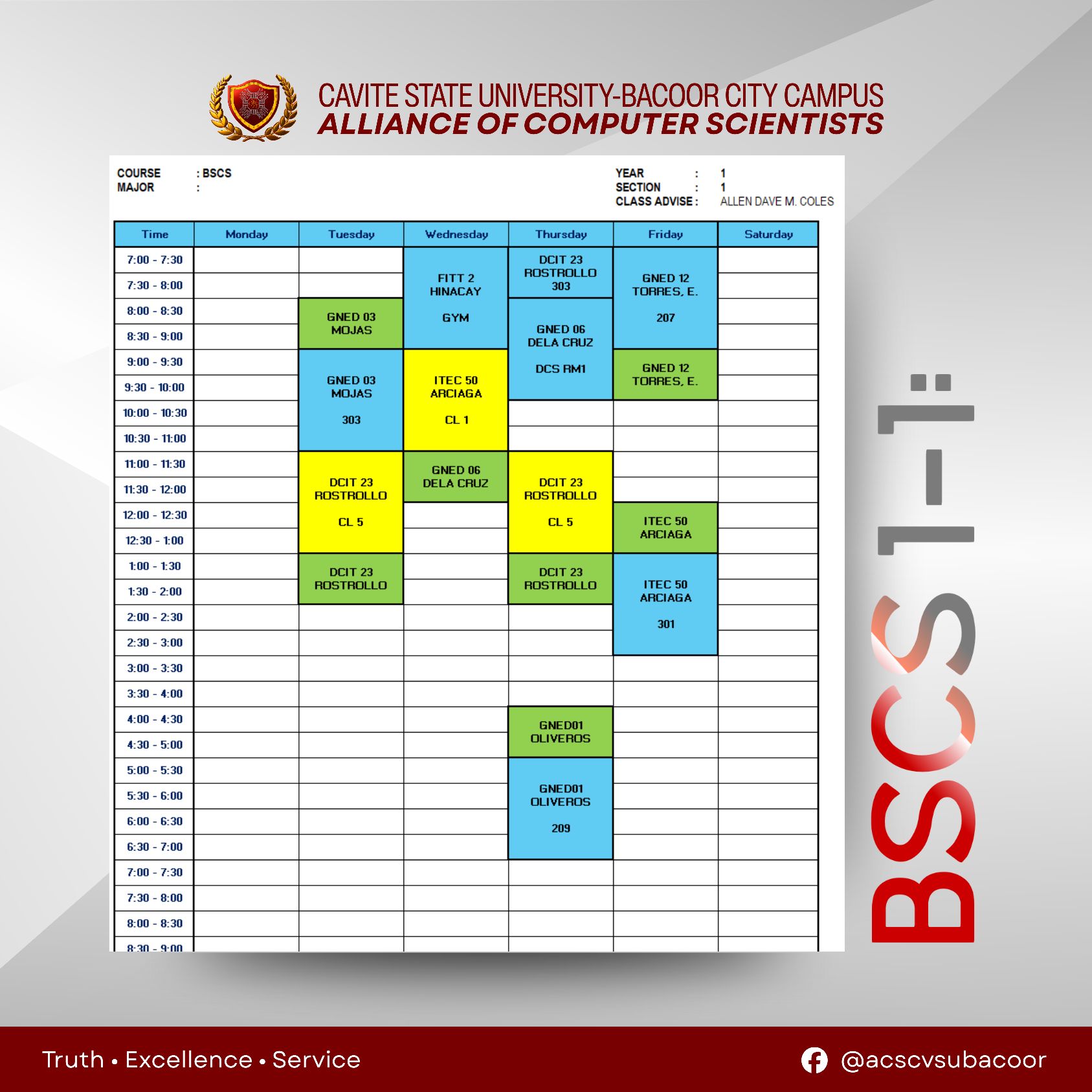 CvSU Bacoor... - CvSU Bacoor - Alliance of Computer Scientist