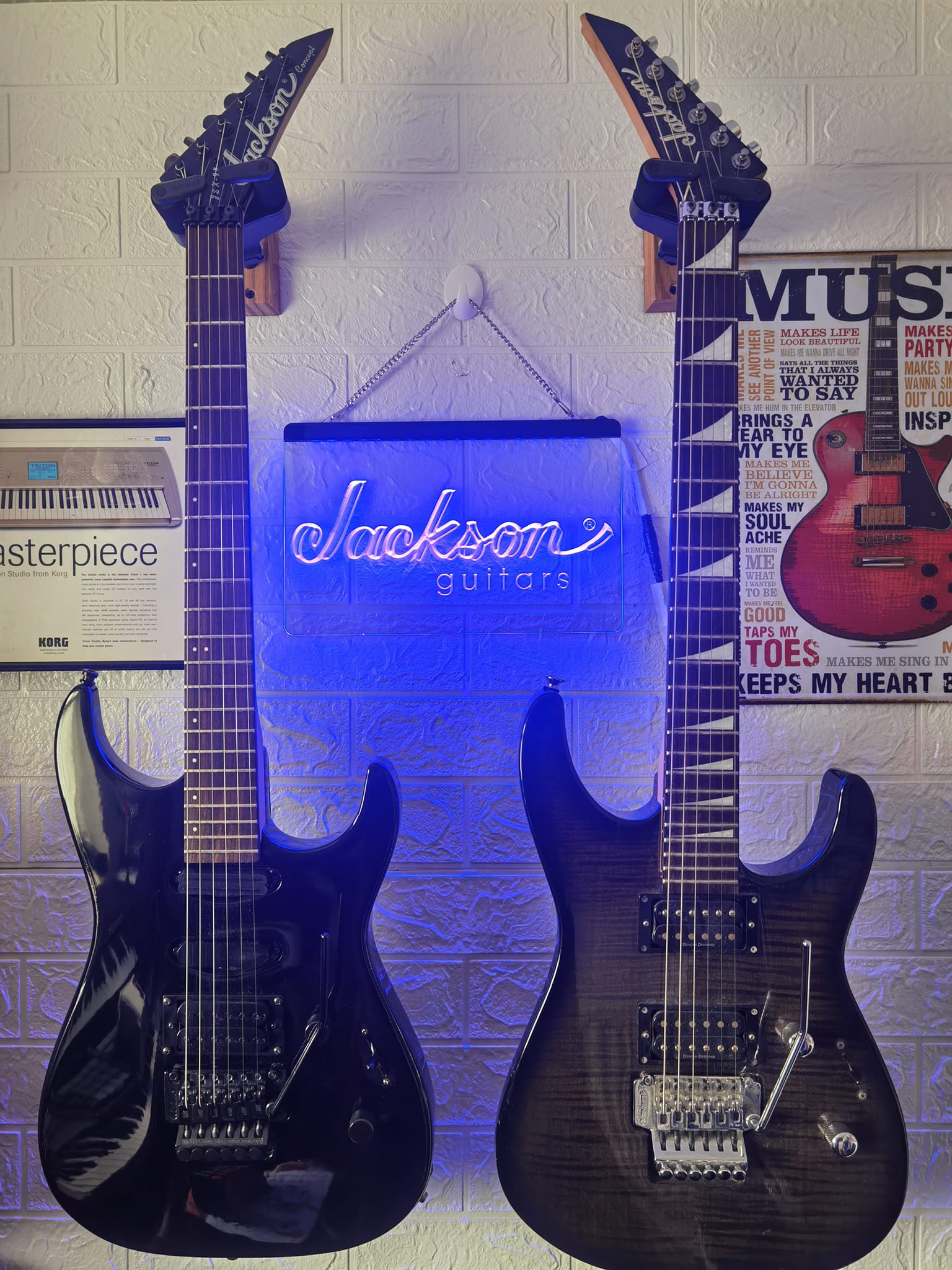 my oldest custom model 1993 made in USA concept JACKSON JSX-94 