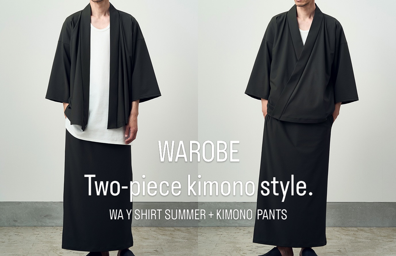 2025年春の和ROBE ——— PN : 00WA316 ITEM : TAN WA Y SHIRT COLOR