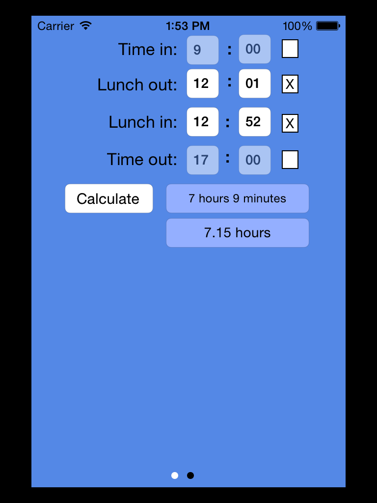 Time Clock Helper
