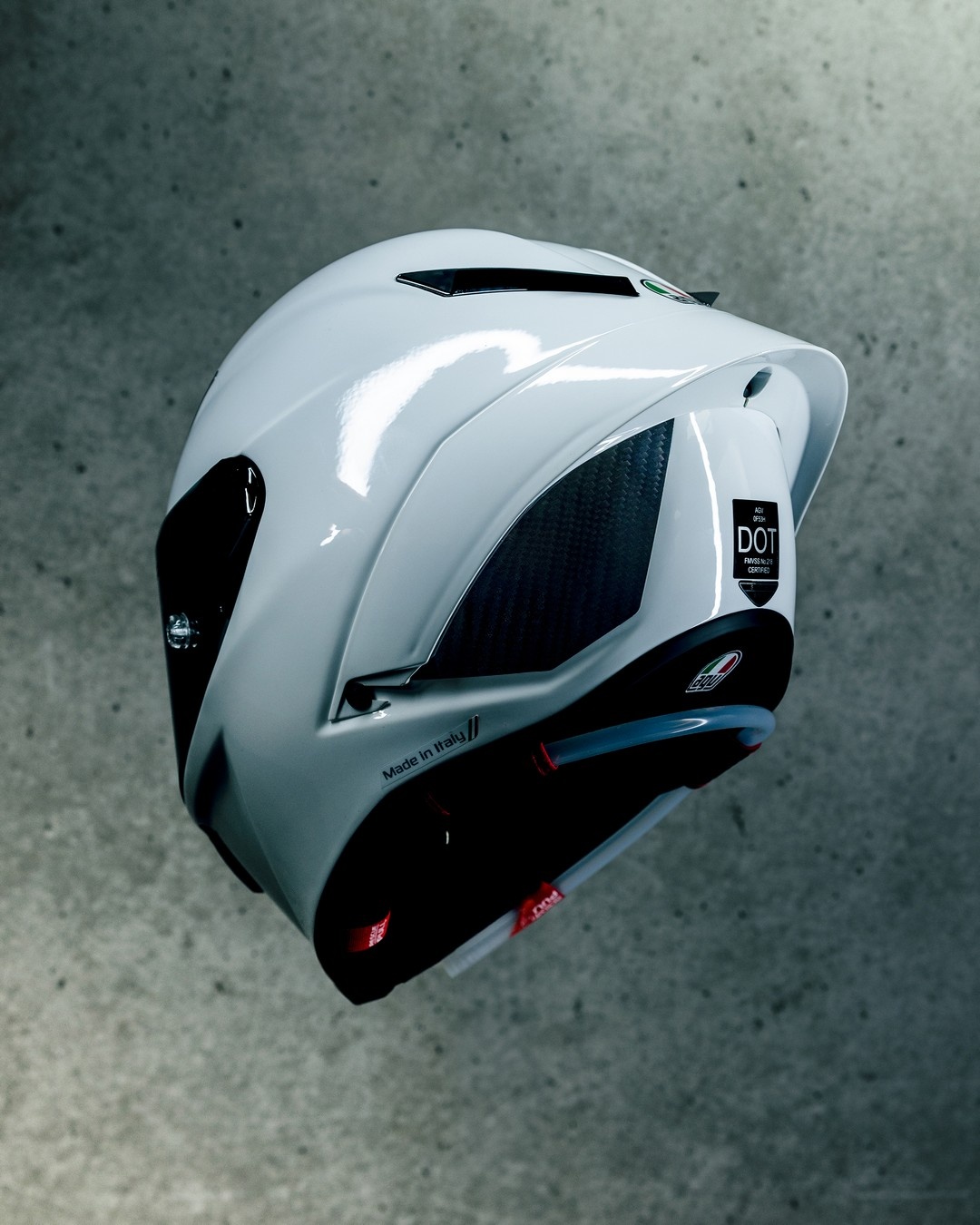 Dainese limited edition Pista GP RR white helmet