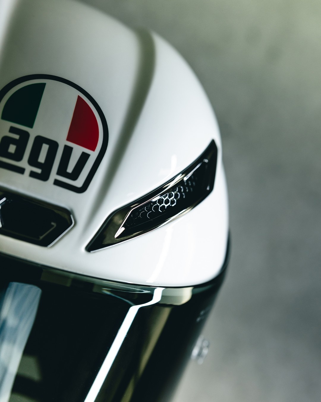 Dainese limited edition Pista GP RR white helmet