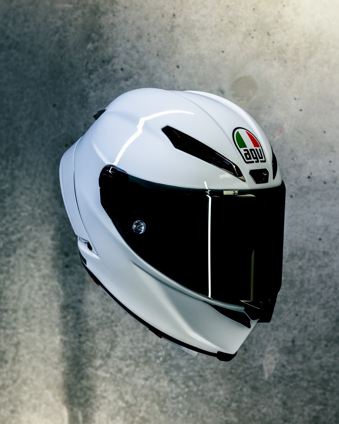 Dainese limited edition Pista GP RR white helmet
