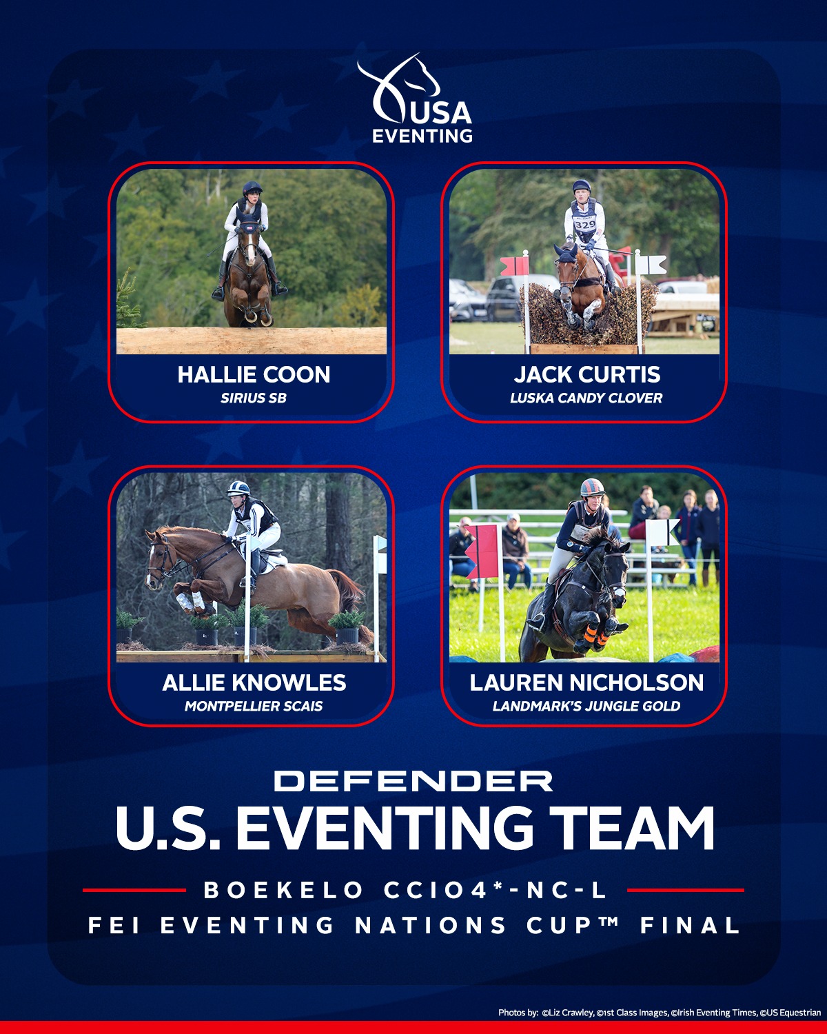 Hallie Coon, Jack Curtis, Allie Knowles and Lauren Nicholson have