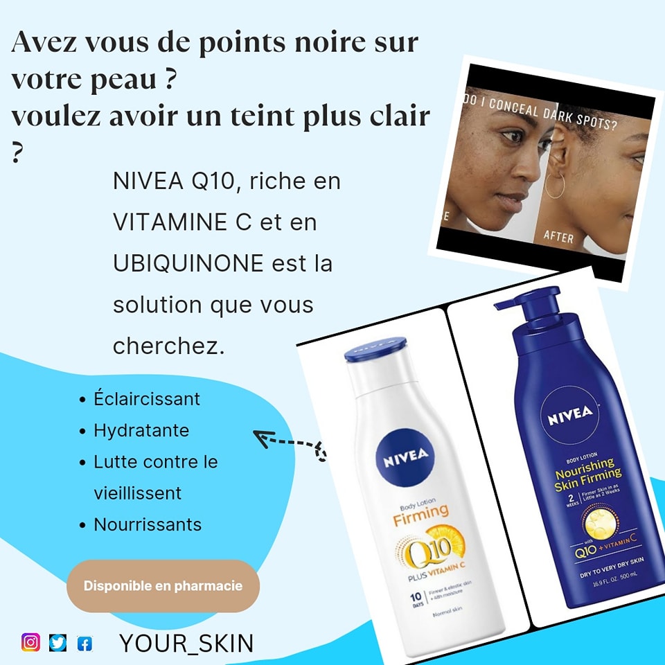 NIVEA Extra Bright 10 Super Vitamins & Skin Foods with 150x Vitamin C and Collagen Protect to Deeply Repair for Youthful, Plump, Radiant, Smooth & Tight Skin in 5 Days •~ 150x