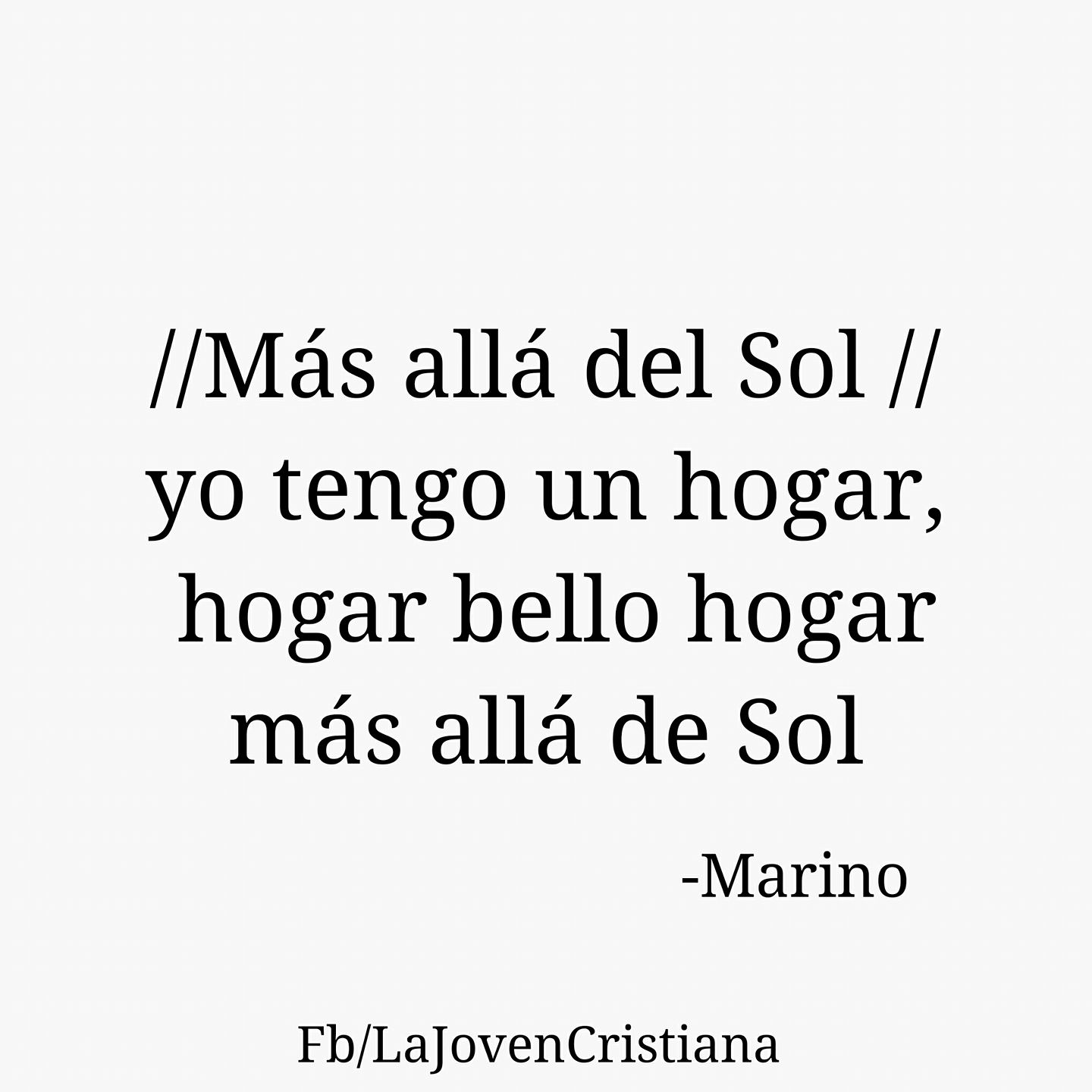 Mas Alla Del Sol La Joven Cristiana Facebook C g d al di là del sole, al di là del sole, yo tengo un hogar, c g d g c g hogar bello hogar mas alla del sol. facebook