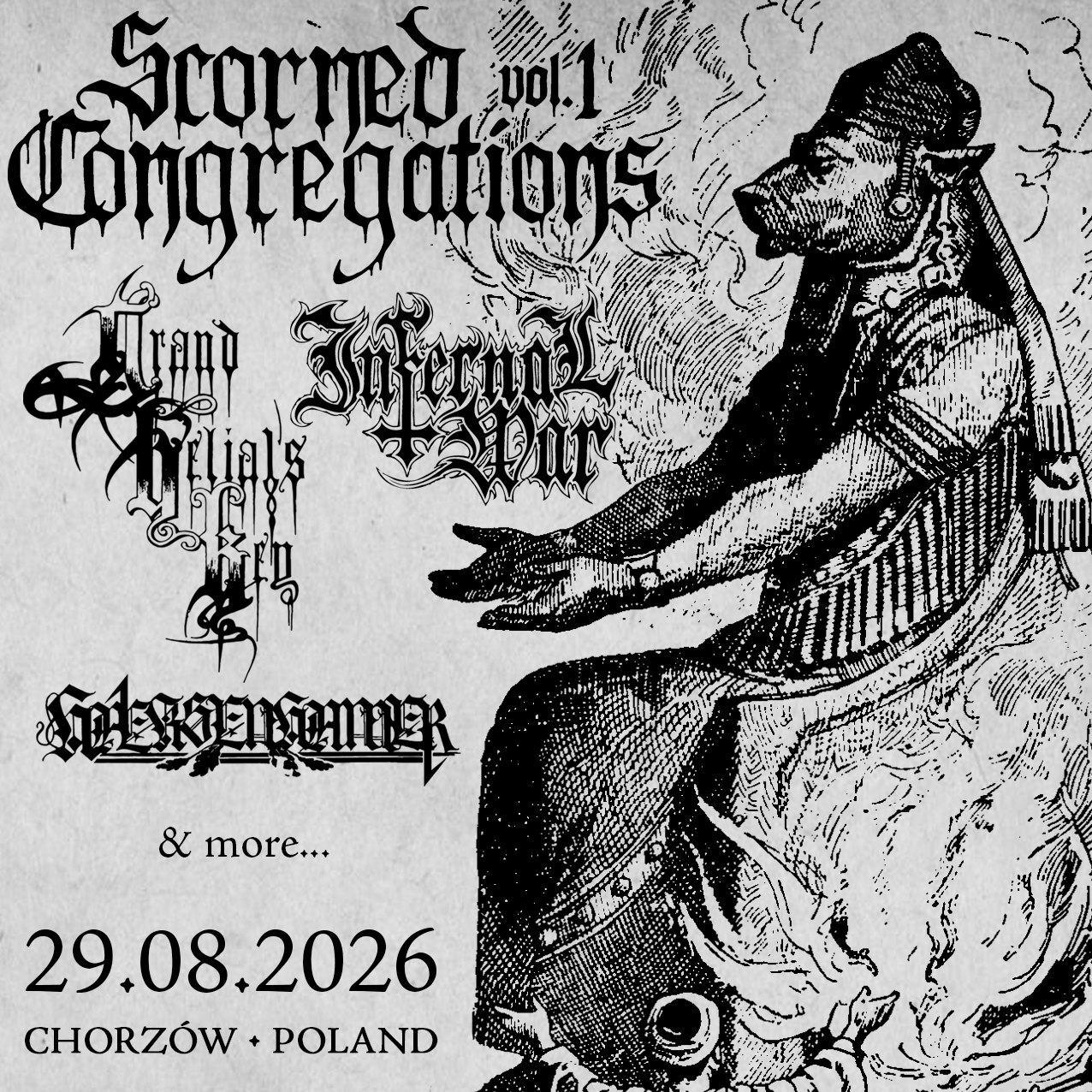 The circle blackens further. Joining the line-up: the nihilistic 