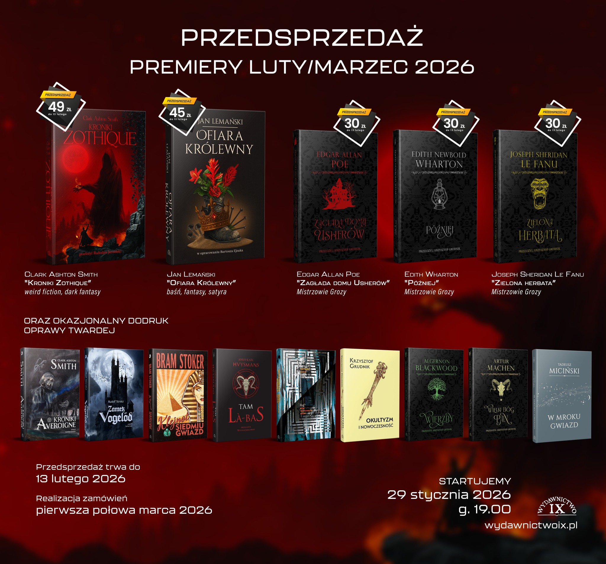Wydawnictwo - ‼️[PIERWSZA PRZEDSPRZEDAŻ 2026]‼️ Drodzy Czytelnicy ...
