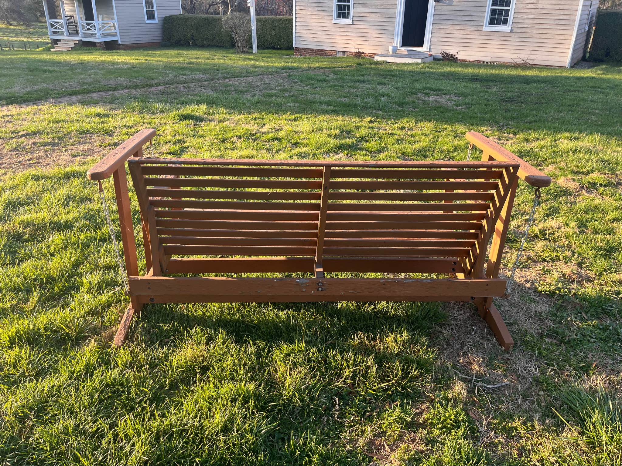 Antique porch glider - Outdoor Chairs, Benches & Swings - Amelia Court