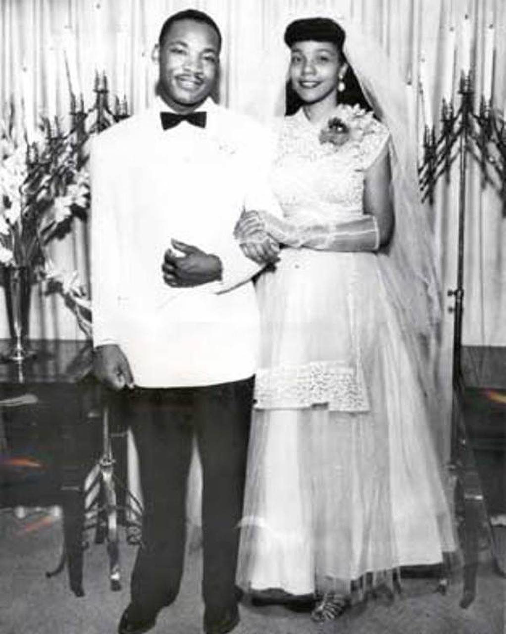 67 years ago today...the wedding of Coretta Scott and Martin Luther King, Jr