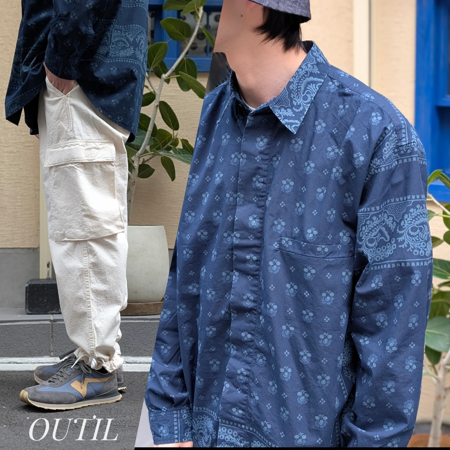 GOLD】 : HEAVY THERMAL L/S T-SHIRT : : GL69417 Color : off white 
