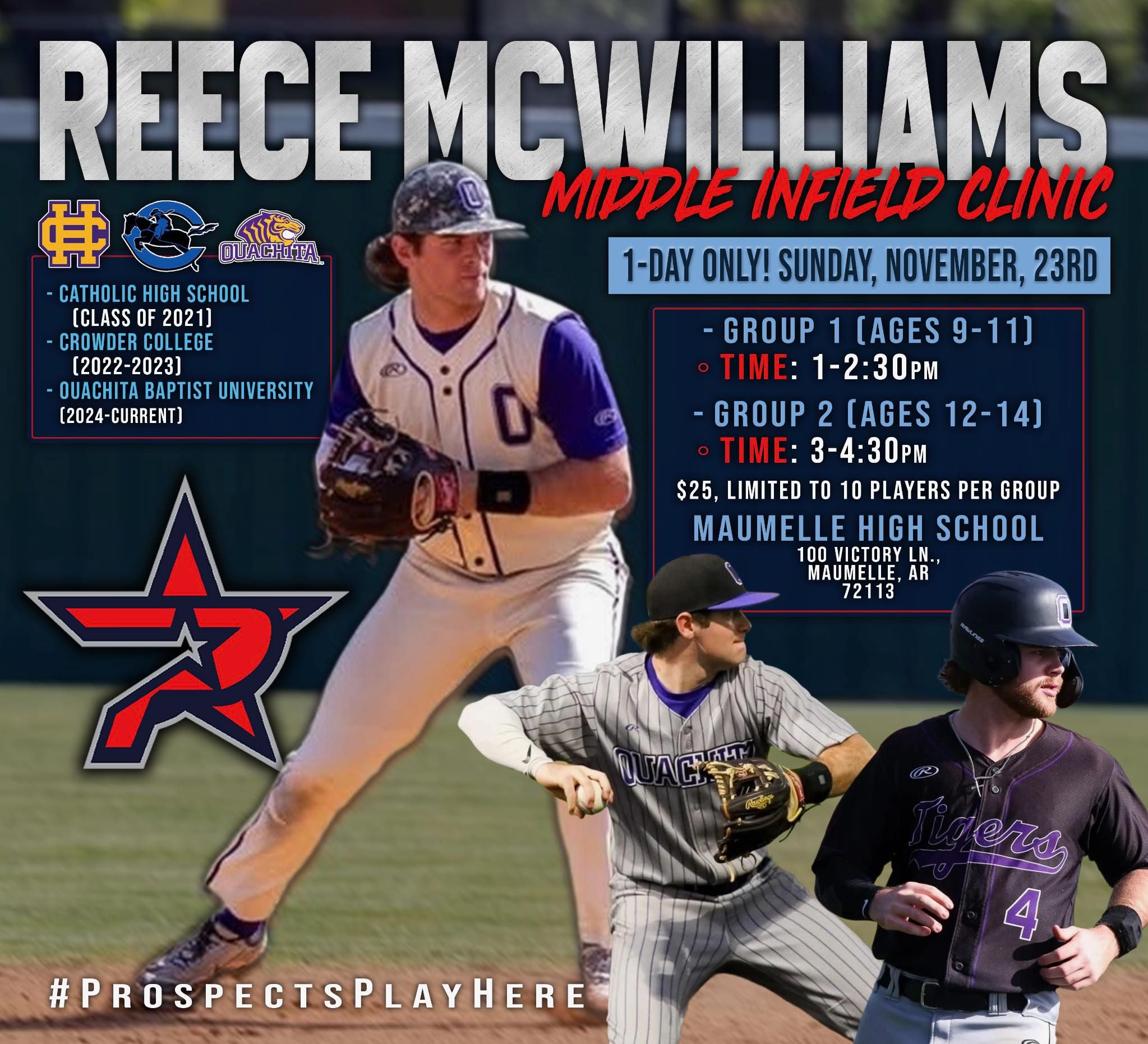 Infield Clinic this... - Arkansas Prospects Baseball Academy | Facebook