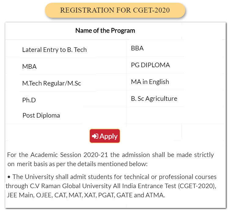 C V Raman Global University