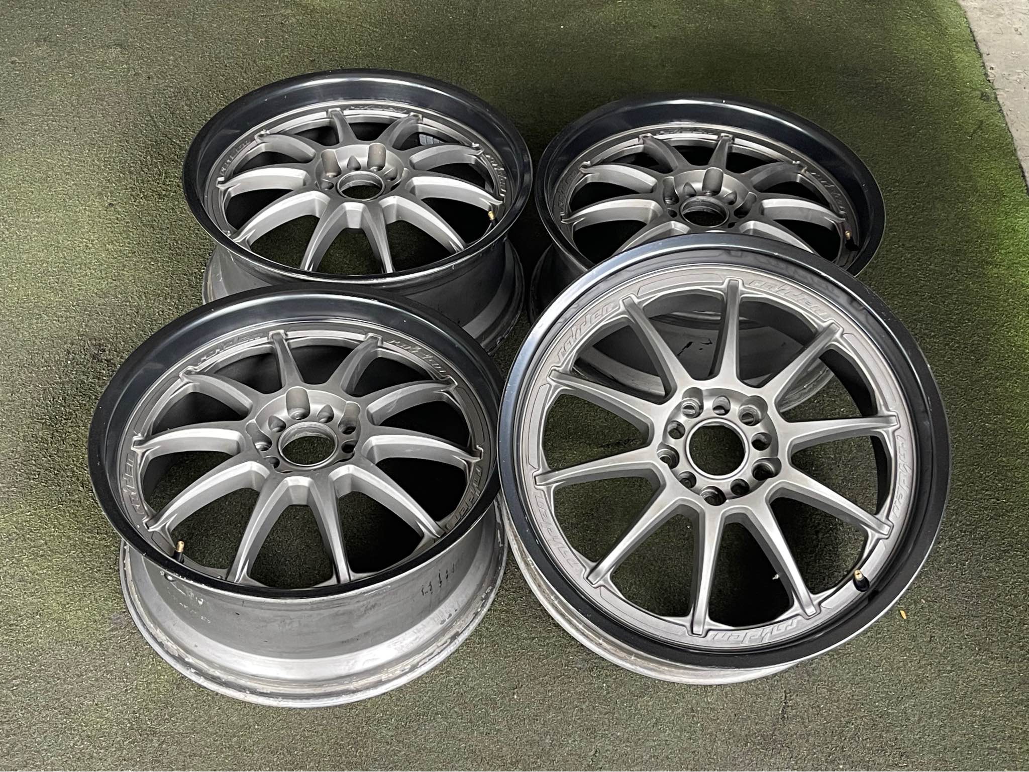 ล้อLENSO RAIDEN SUPERแท้🔥ขอบ18กว้าง8:5ET45หุบๆไม่ล้น - Car Wheels ...