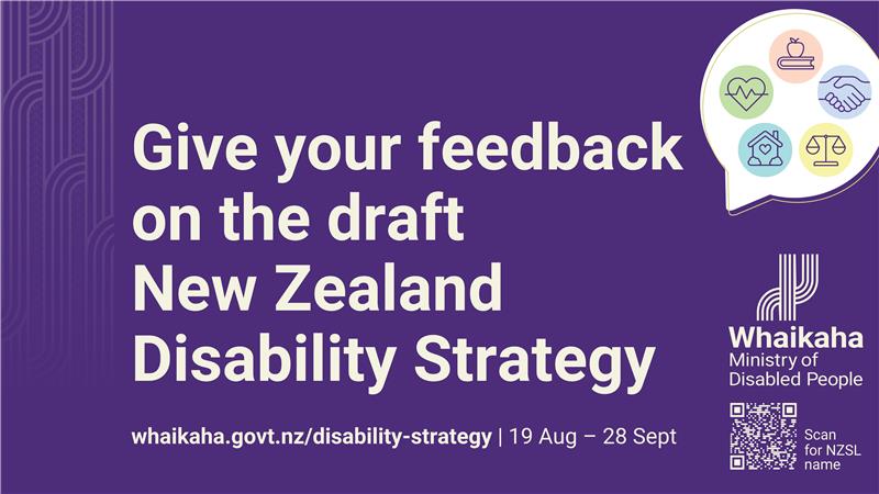 Christchurch: Feedback session on the draft New Zealand Disability Strategy