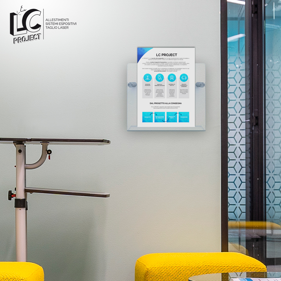 LC Project - Metti in chiaro i tuoi avvisi! Il supporto in plexiglass ...