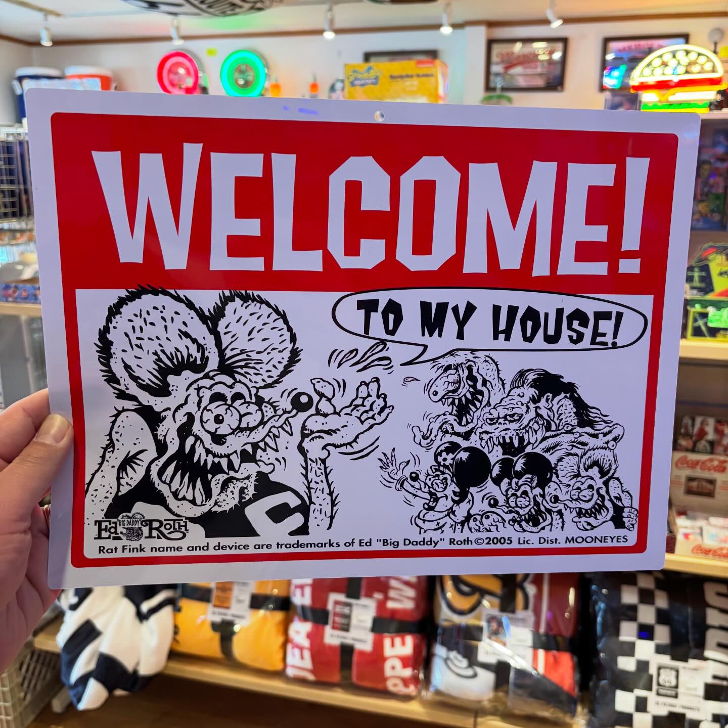 ReStock & NewItem🇺🇸 MOONEYES &RatFink アイテムが多数入荷中