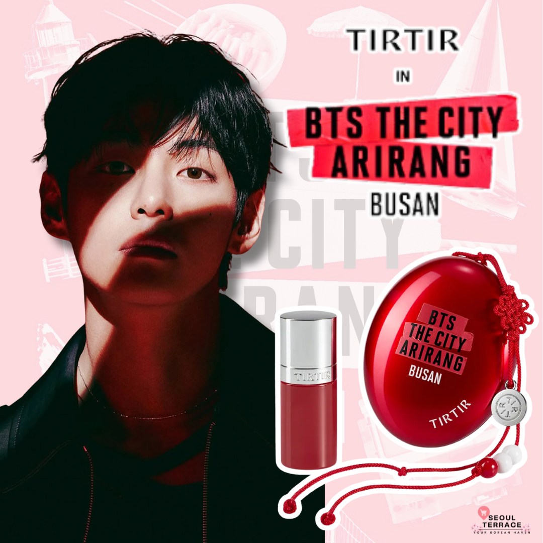 💜 TIRTIR IN BTS THE CITY ARIRANG BUSAN 💜 Glow on with the TIRTIR