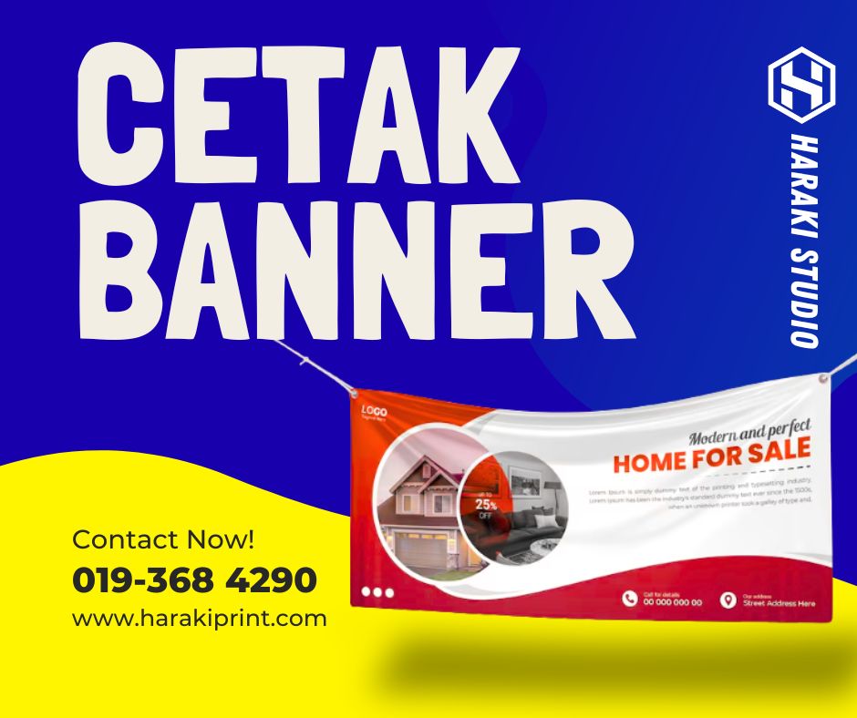 Banner Bunting Backdrop | Rawang