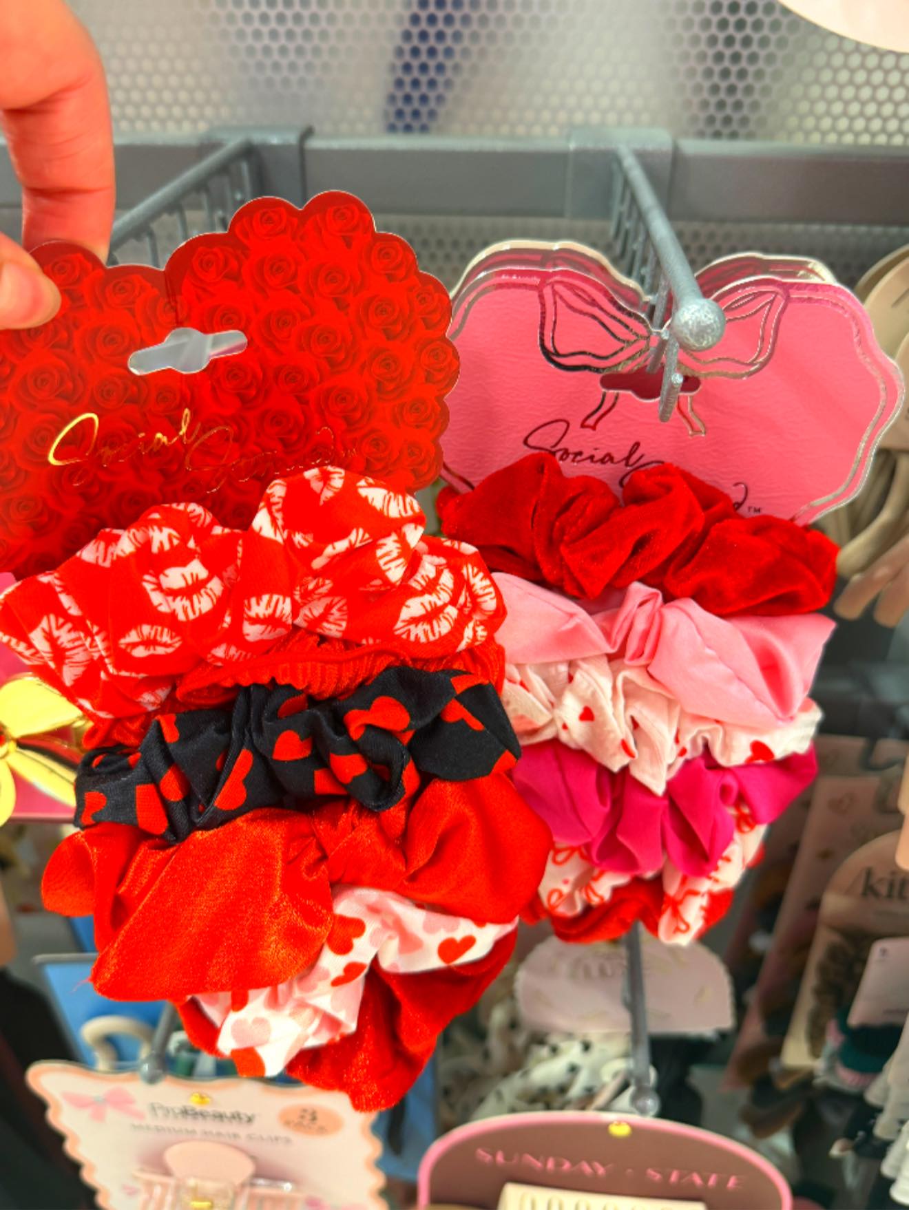 Valentines Day hair accessories at tjmaxx 🩷❤️