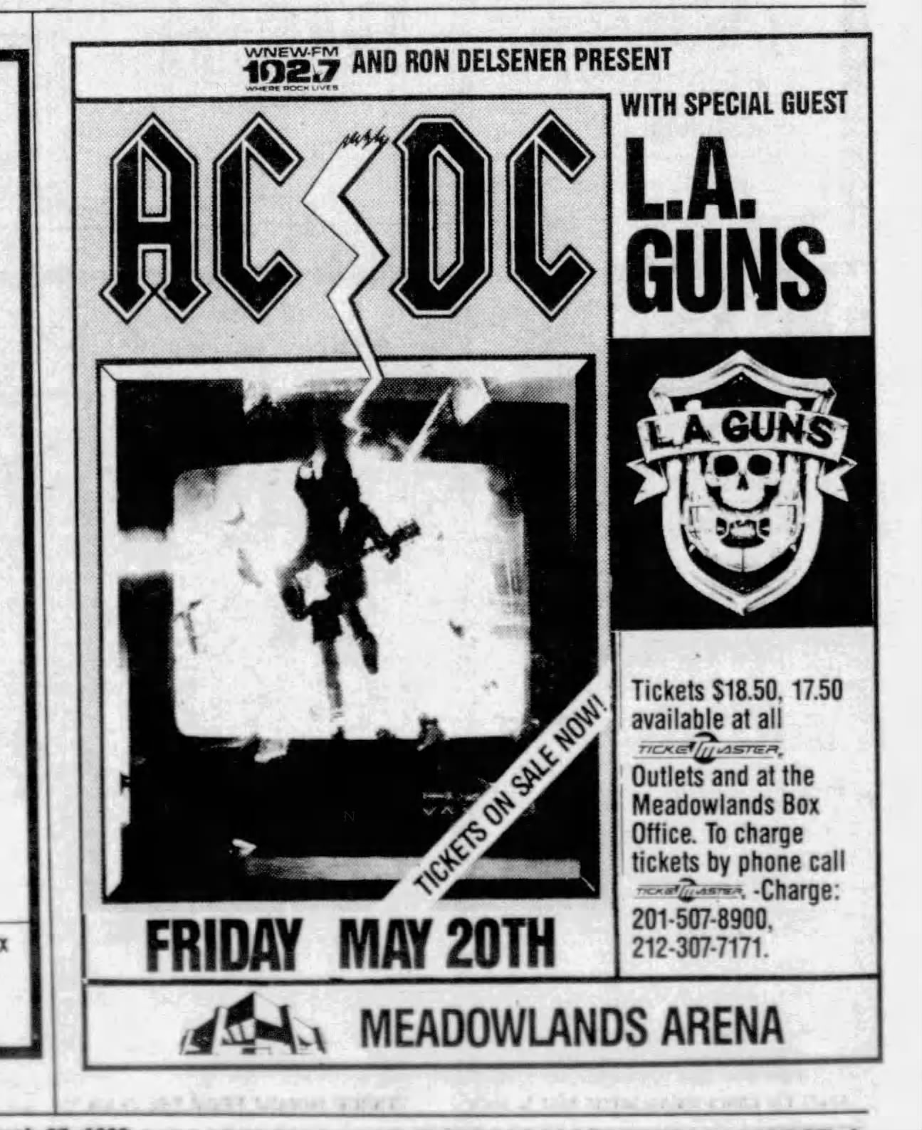 On this date in 1988: AC/DC brought the 'Blow Up Your Video' world