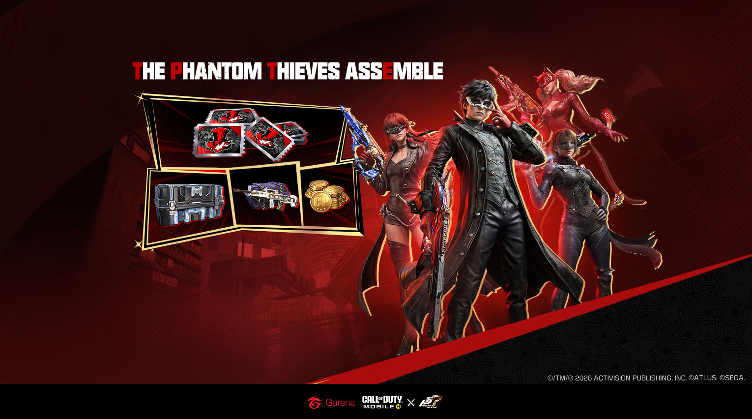 ? The Phantom Thieves Assemble Event Up to 10,630 COD Points and 