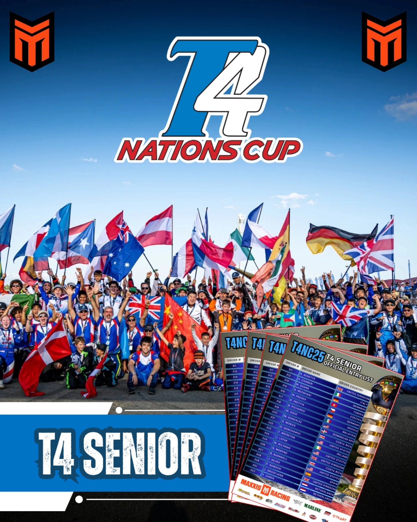 T4 Nations Cup Official Entry 2025 🏁🎉🥳... - Tillotson Racing | Facebook
