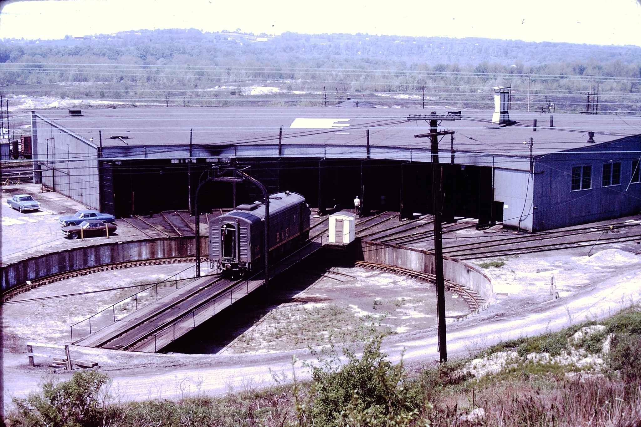 A great photo of the former Baltimore & Ohio Railroad (B&O