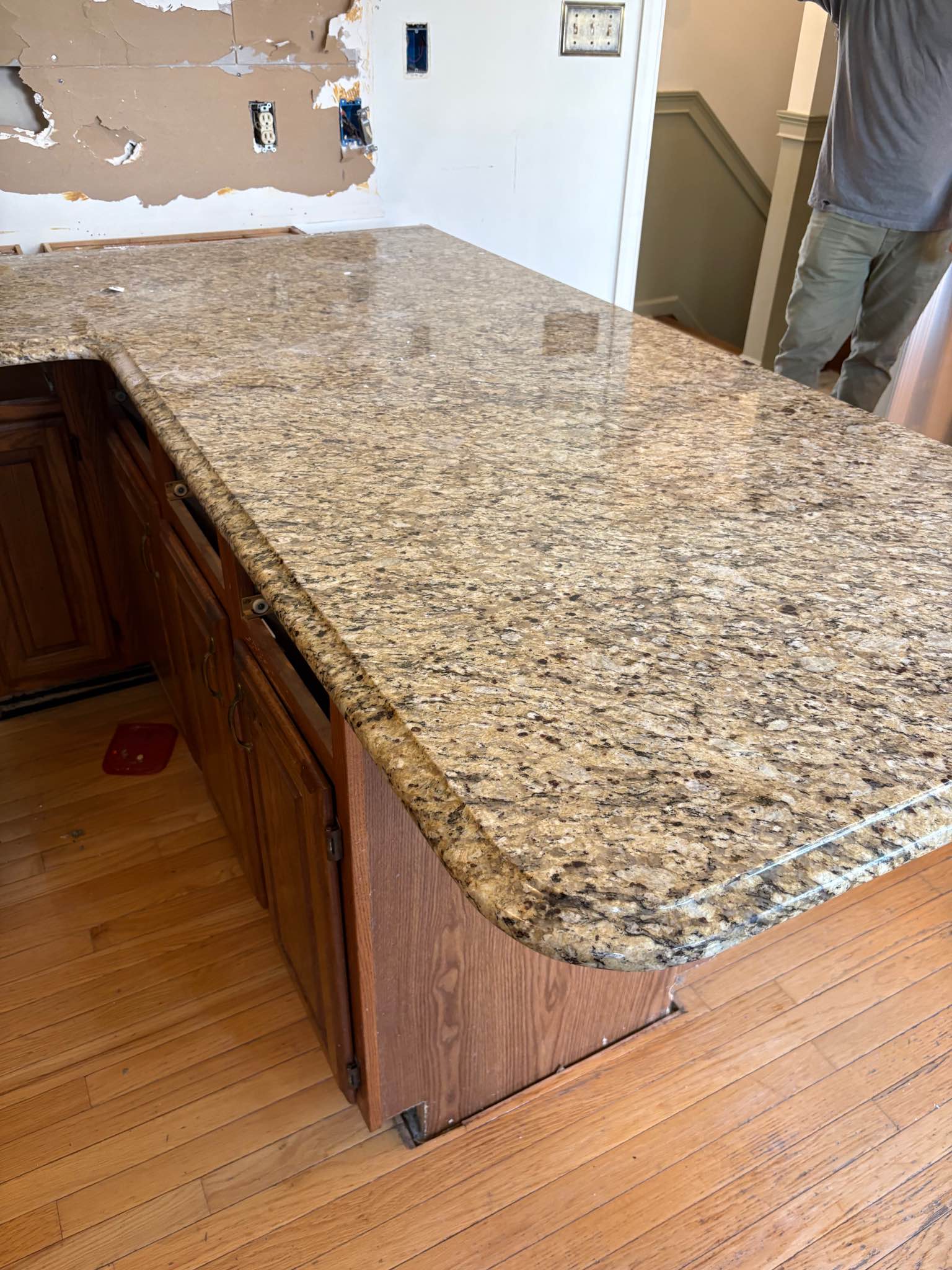 Granite counter top slab for island and cabinets. - Kitchen Islands