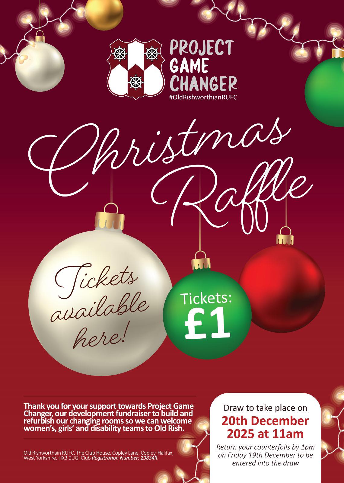 Old - 🎄 Christmas Raffle Time! 🎄 First prize is a fantastic £100 cash ...