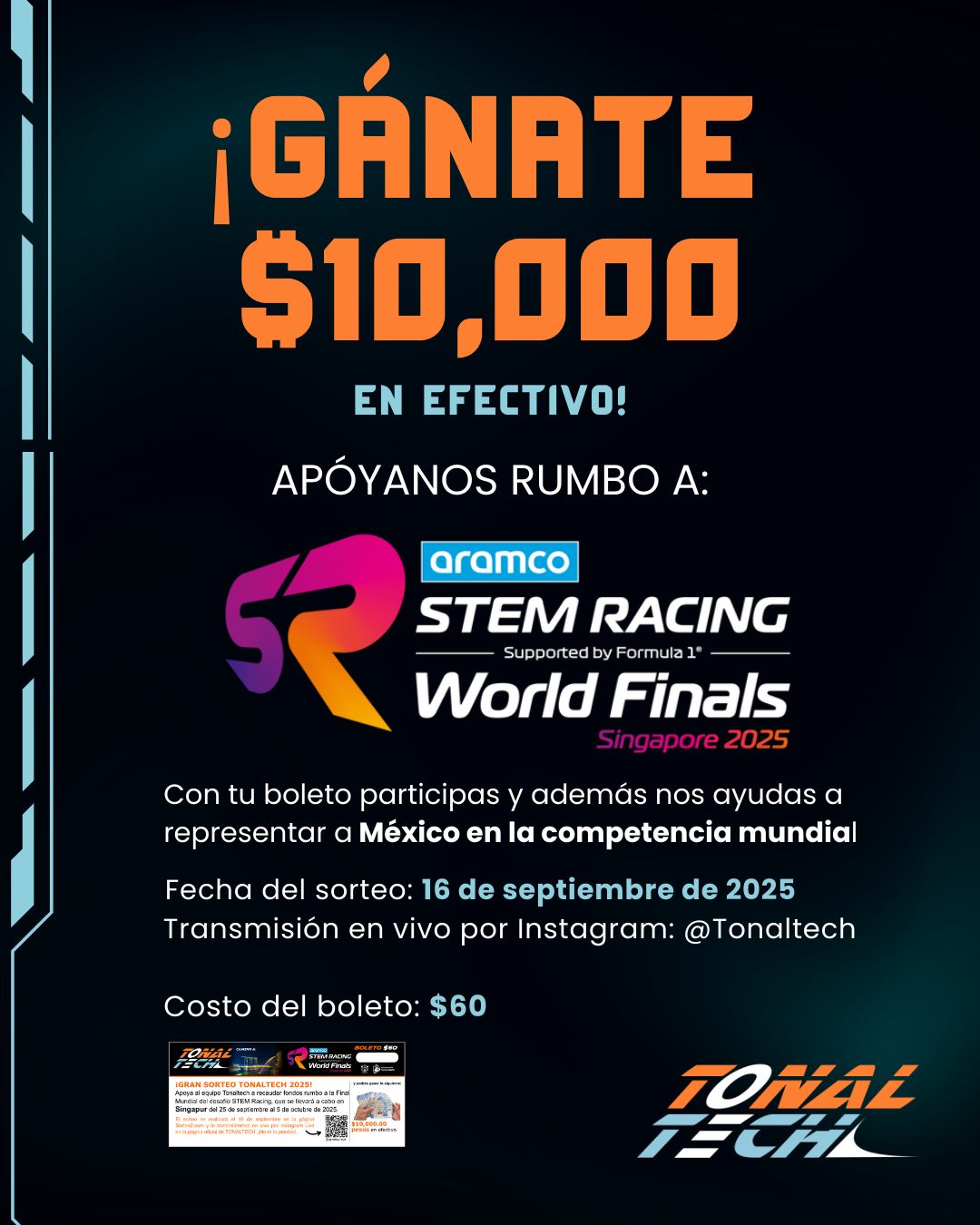 Tonaltech - 🌍 ¡Falta solo un mes para la Final Mundial en Singapur! 🌍 ...