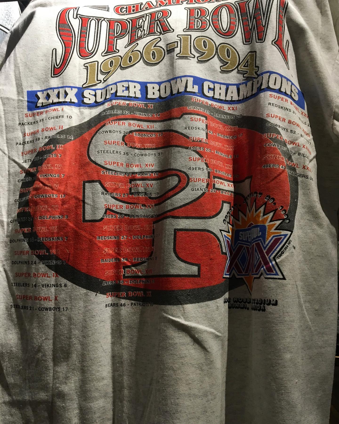 1995✨ 49ERS✨ デッドストック✨ Double Sided primting✨ 掲載以外も