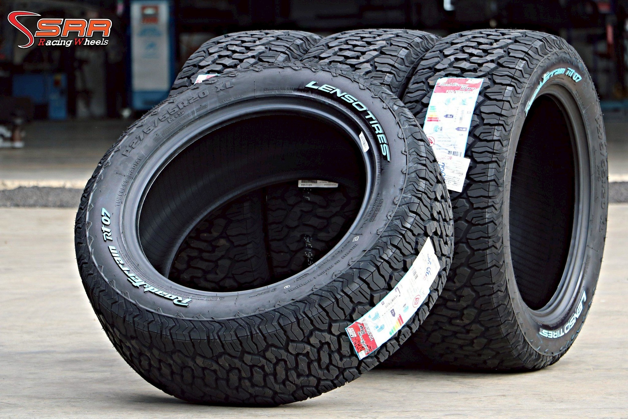 LENSO TIRES RT07 (ตัวหนังสือขาว) ปี25 SIZE : 265/60R18 SIZE : 265/50R20 ...