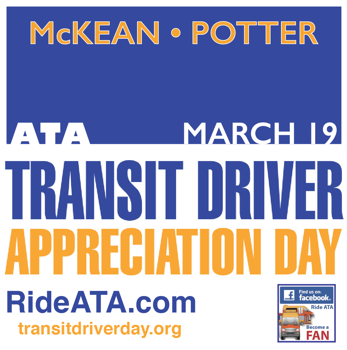 Ride ATA - MCKEAN POTTER Appreciation LOGO 2018 As part of this year’s ...