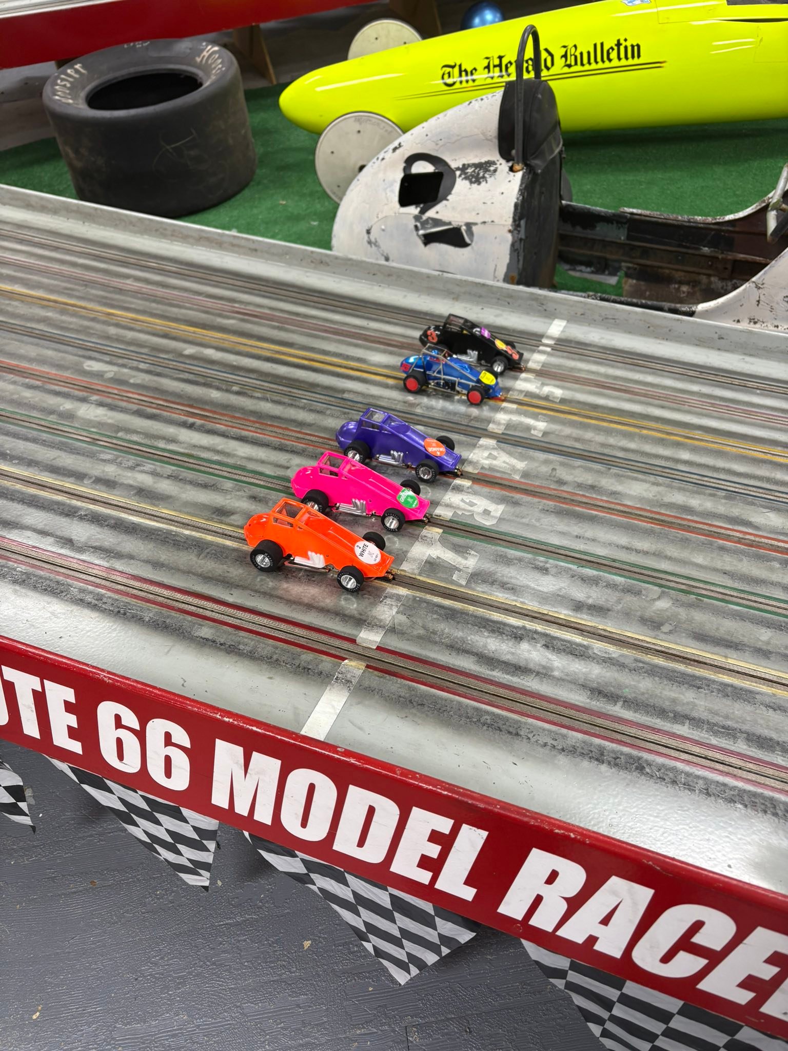 Route 66 model raceway added a... - Route 66 model raceway