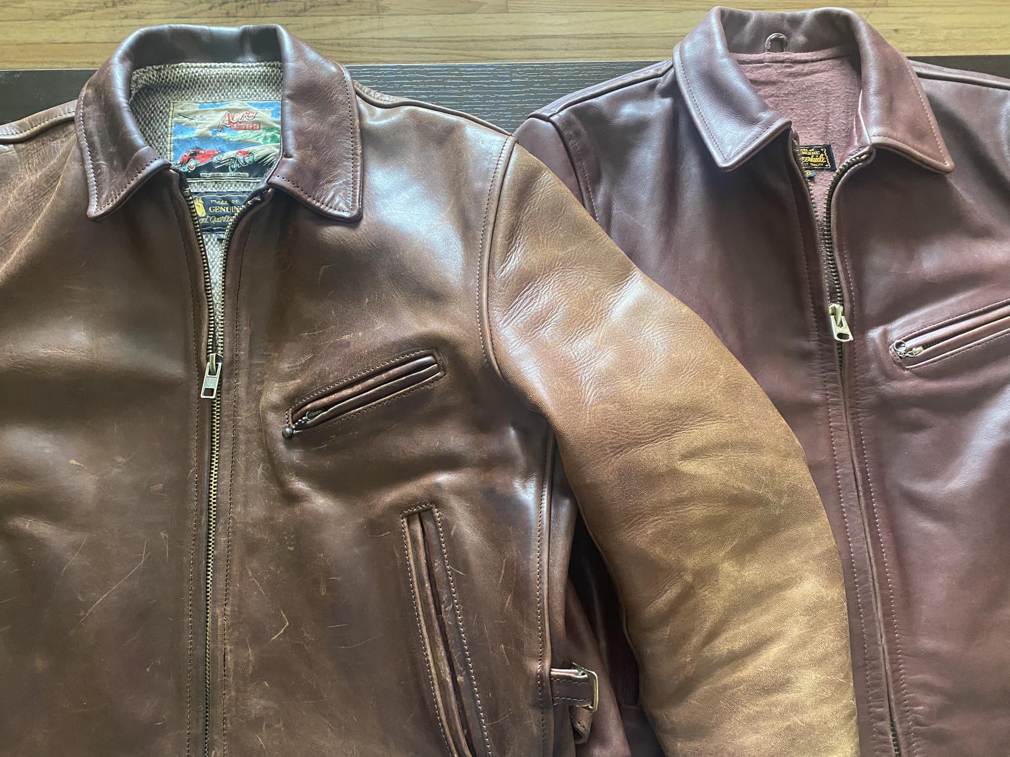 Aero Leather Jacket Comparison and Replica Review