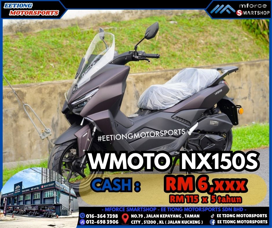 クローラー 18本セット WMOTO NX150S for sale: RM6,xxx cash, RM115/month, ready stock in