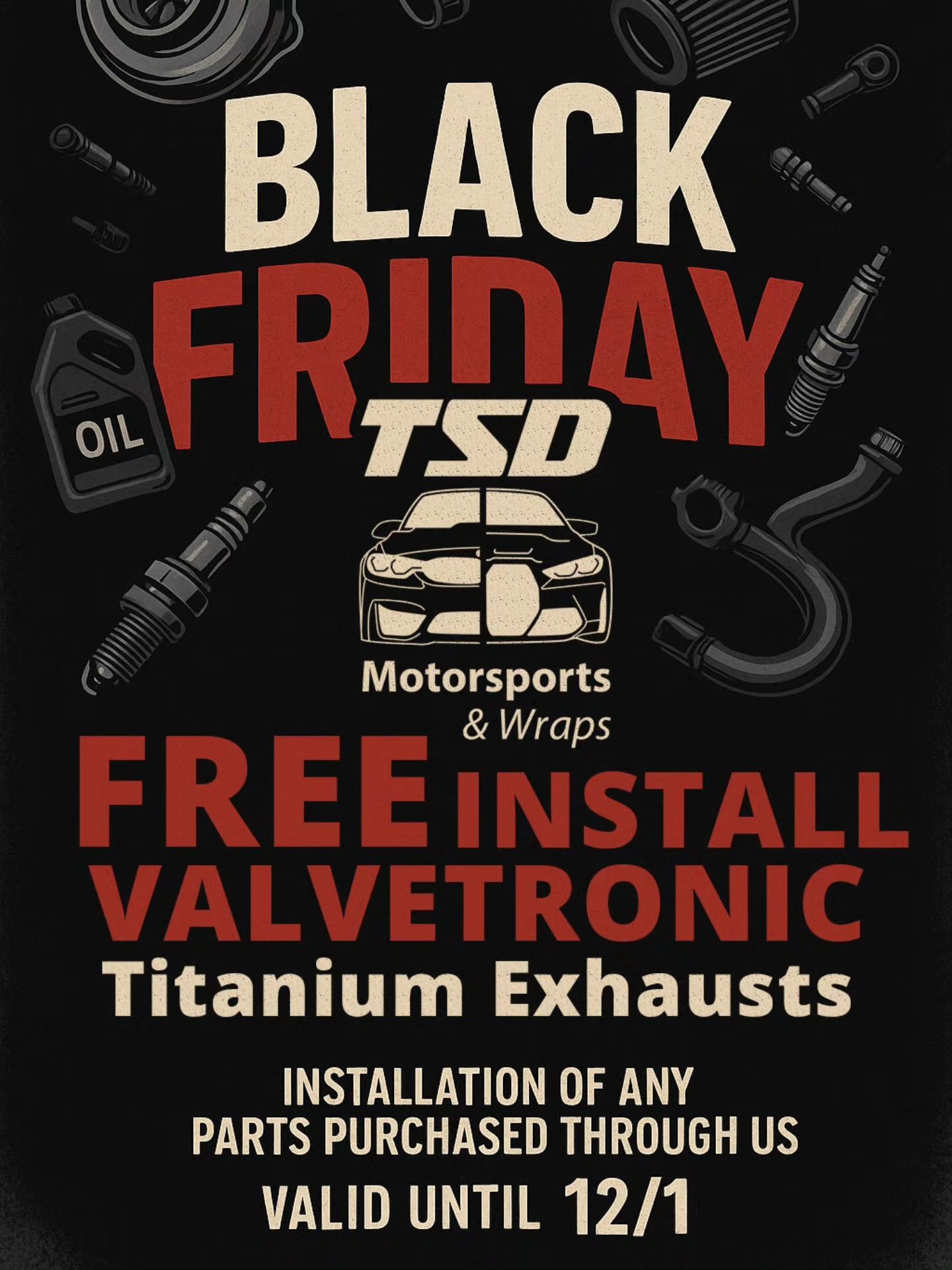 TSD Motorsports - Thats right! If you are near our shop in... | Facebook