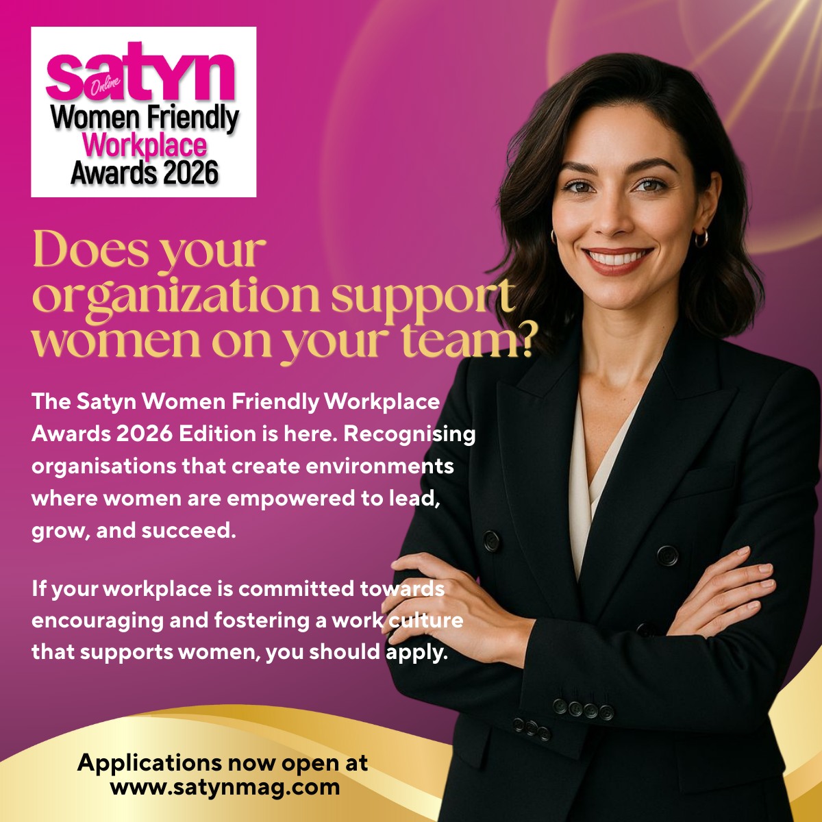 Satyn - Satynmag Women Friendly Workplace Awards 2026... | Facebook