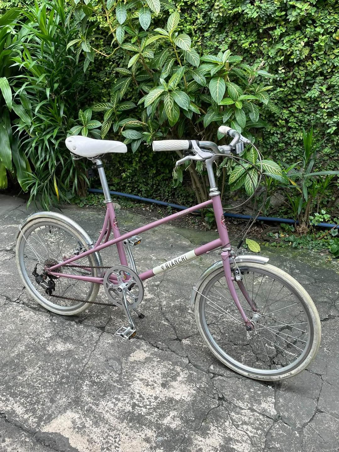りな　Bianchi Merlo MINIVELO-7 LADY 2017 Bianchi merlo mixte chromoly bike for sale