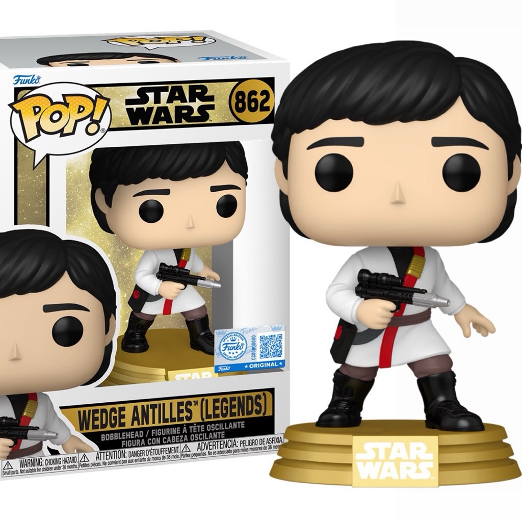 First look! Specialty Series exclusive Wedge Antilles Funko POP