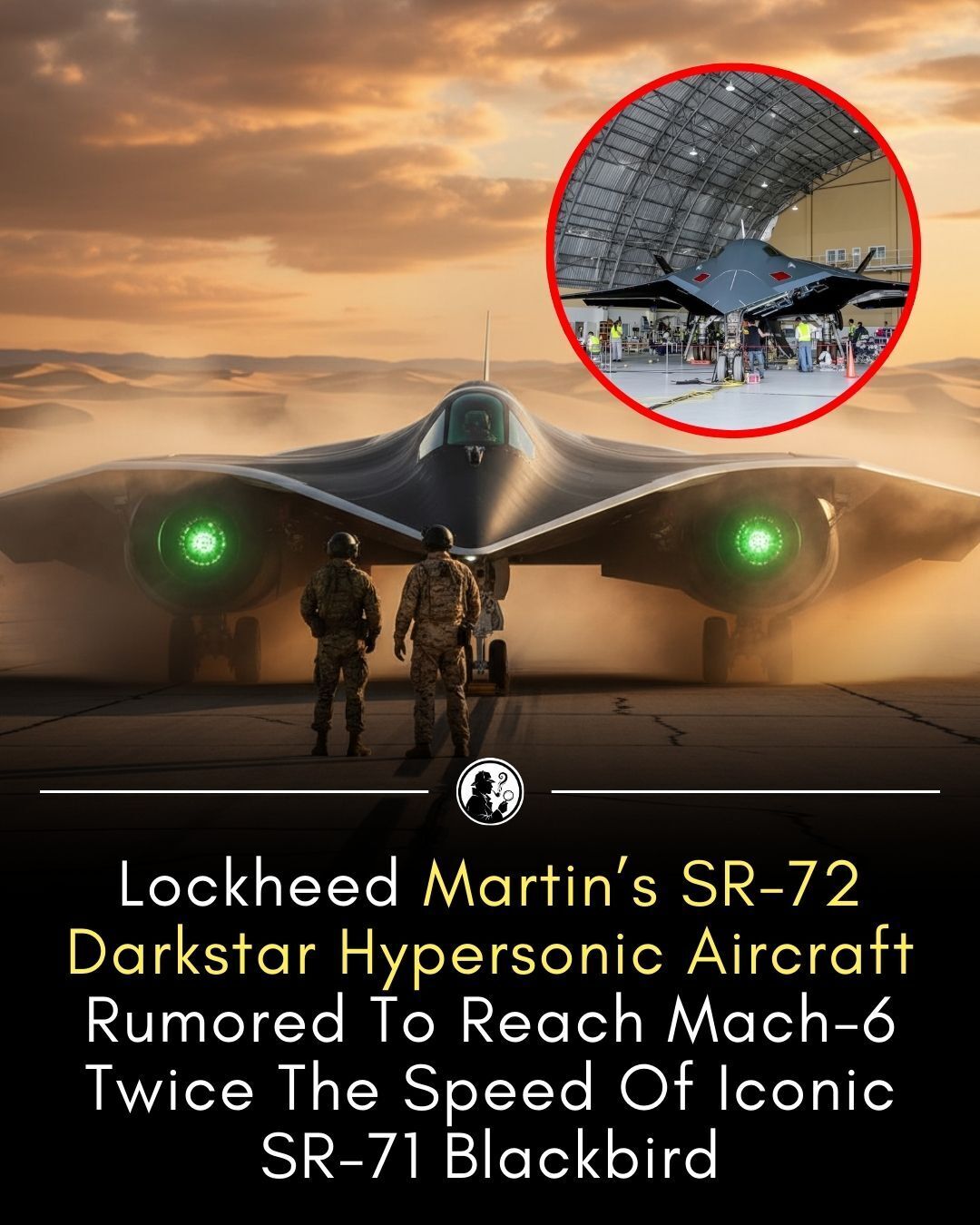Hidden Facts - Lockheed Martin’s SR-72 Darkstar is... | Facebook