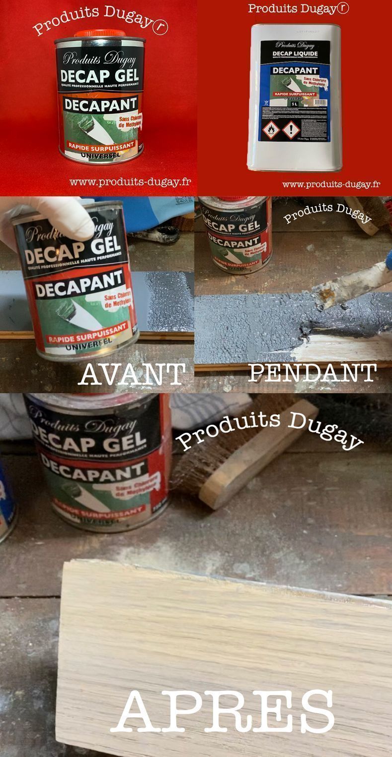 Produits Dugay - Comment décaper un objet en bois ou en... | Facebook