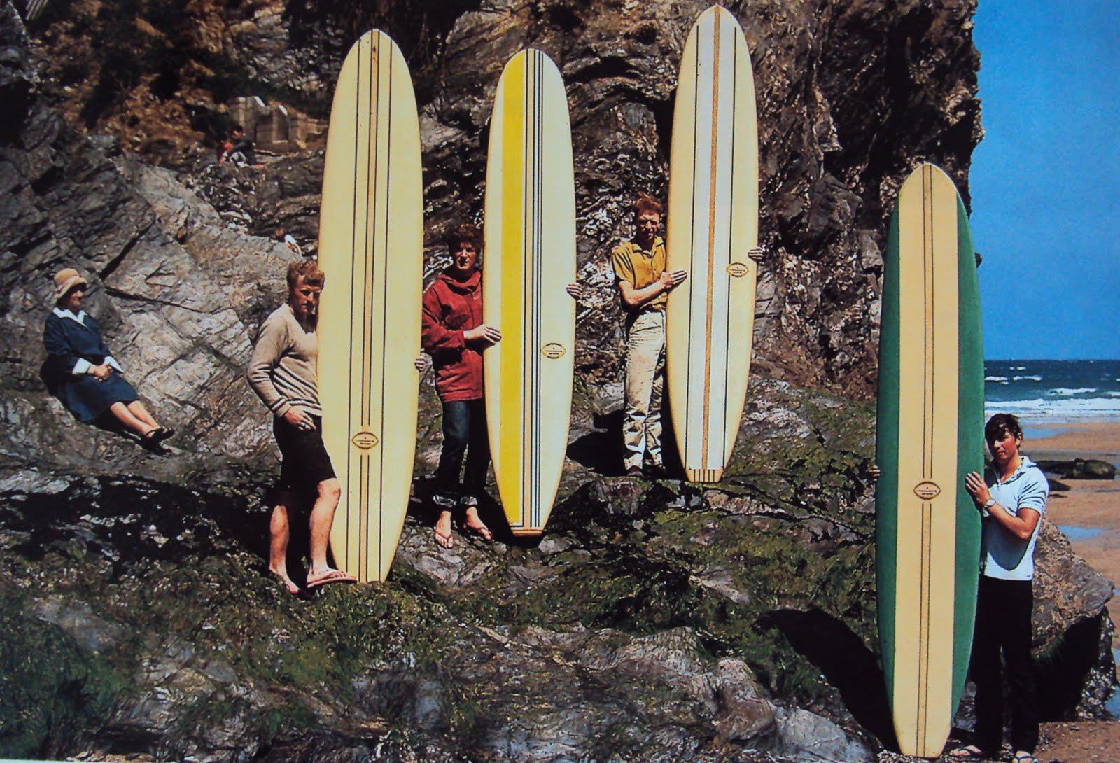 Rick surfboard shaped by Phil Becker in 1966