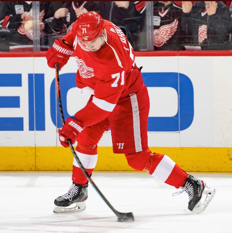 Tim Turk Hockey - @dylanlarkin71 with a great example of... | Facebook