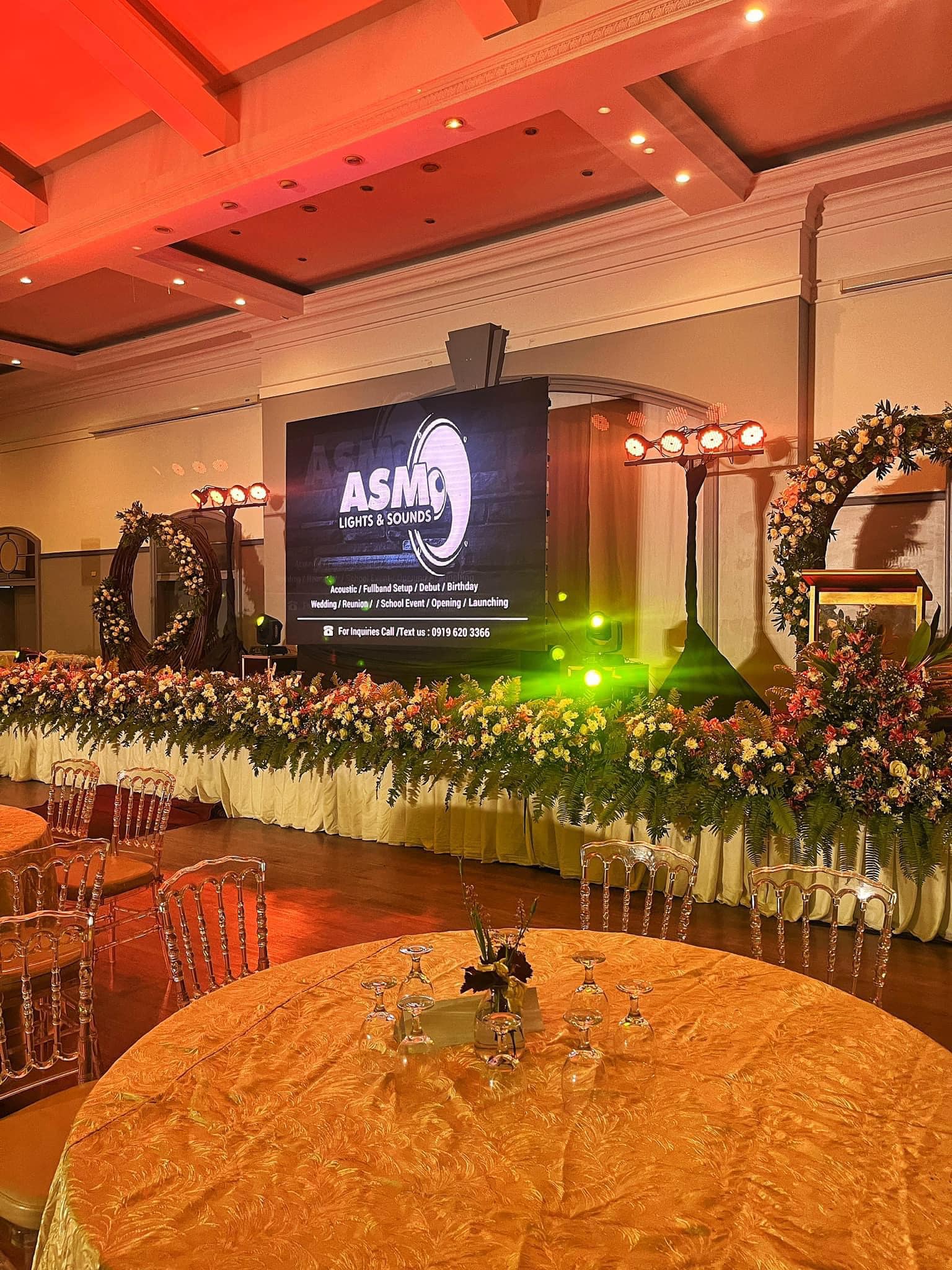 ASM Events - ASM Lights & Sound offers variety of setup...