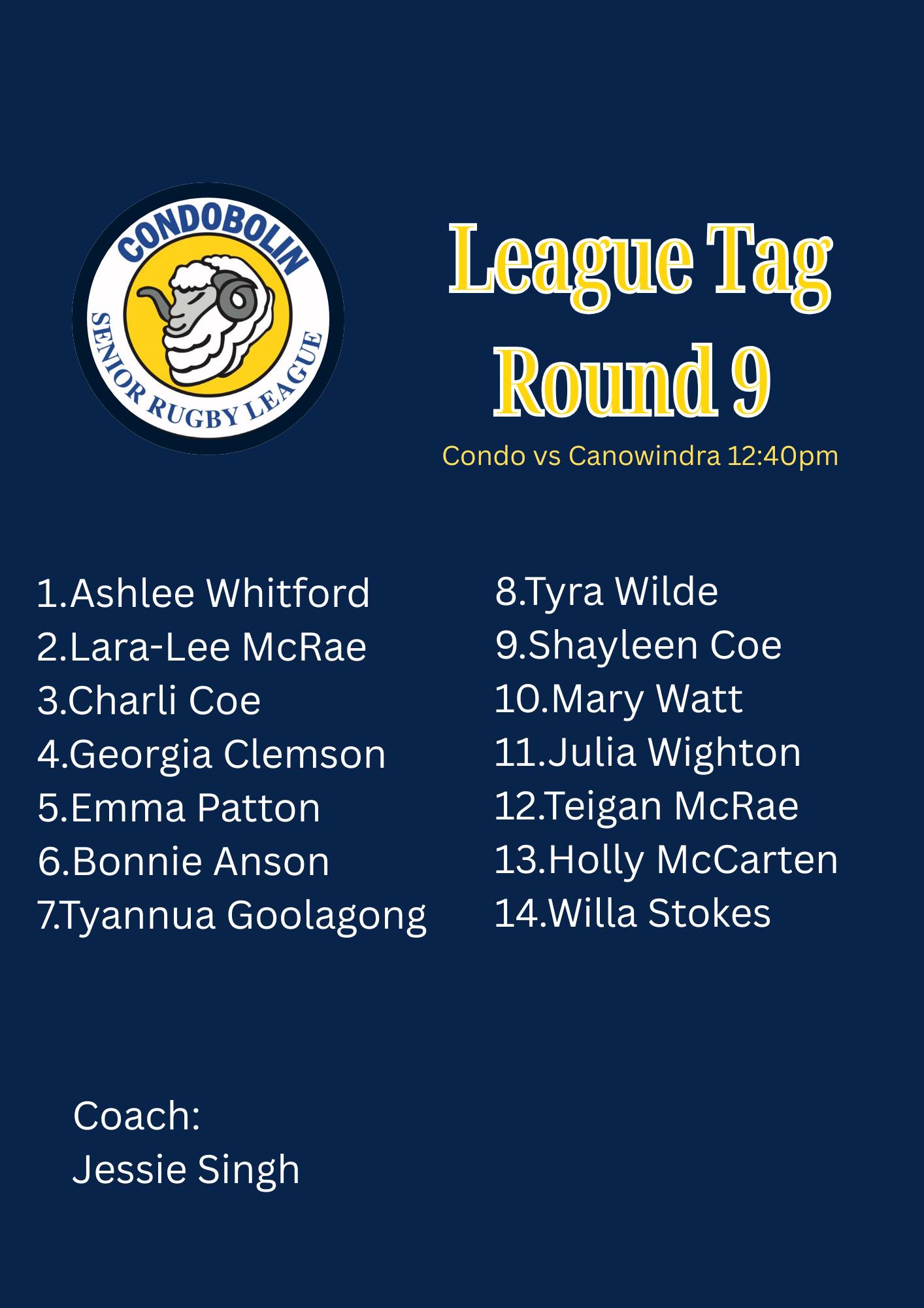 Condobolin Rams Rugby League Football Club