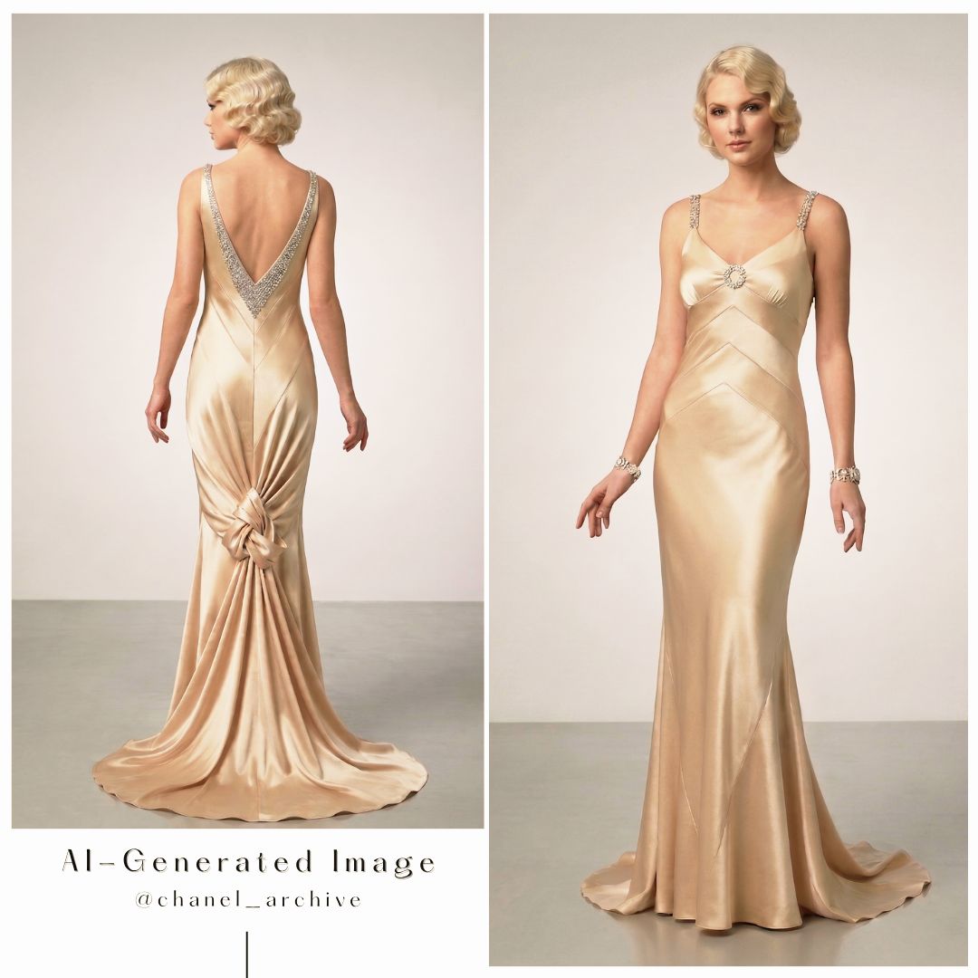 coco chanel formal dresses makes a lady look like a lady. Hollywood wants a lady to look like two ladies.