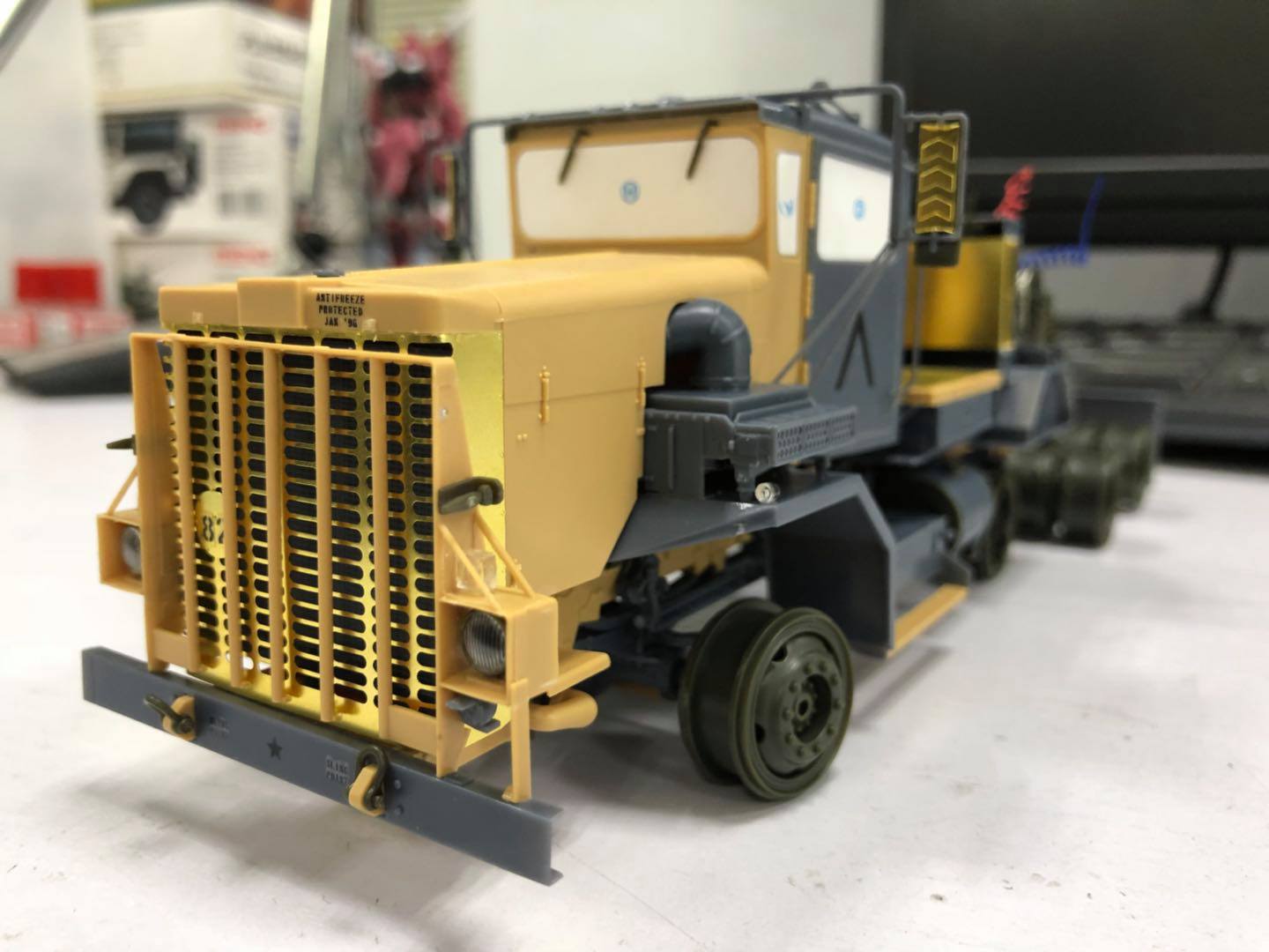 Meng SS-013 1/35 U.S. M911 C-HET model update
